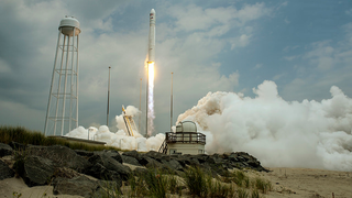 Orbital's Cargo Run to the Space Station is Picture-Perfect